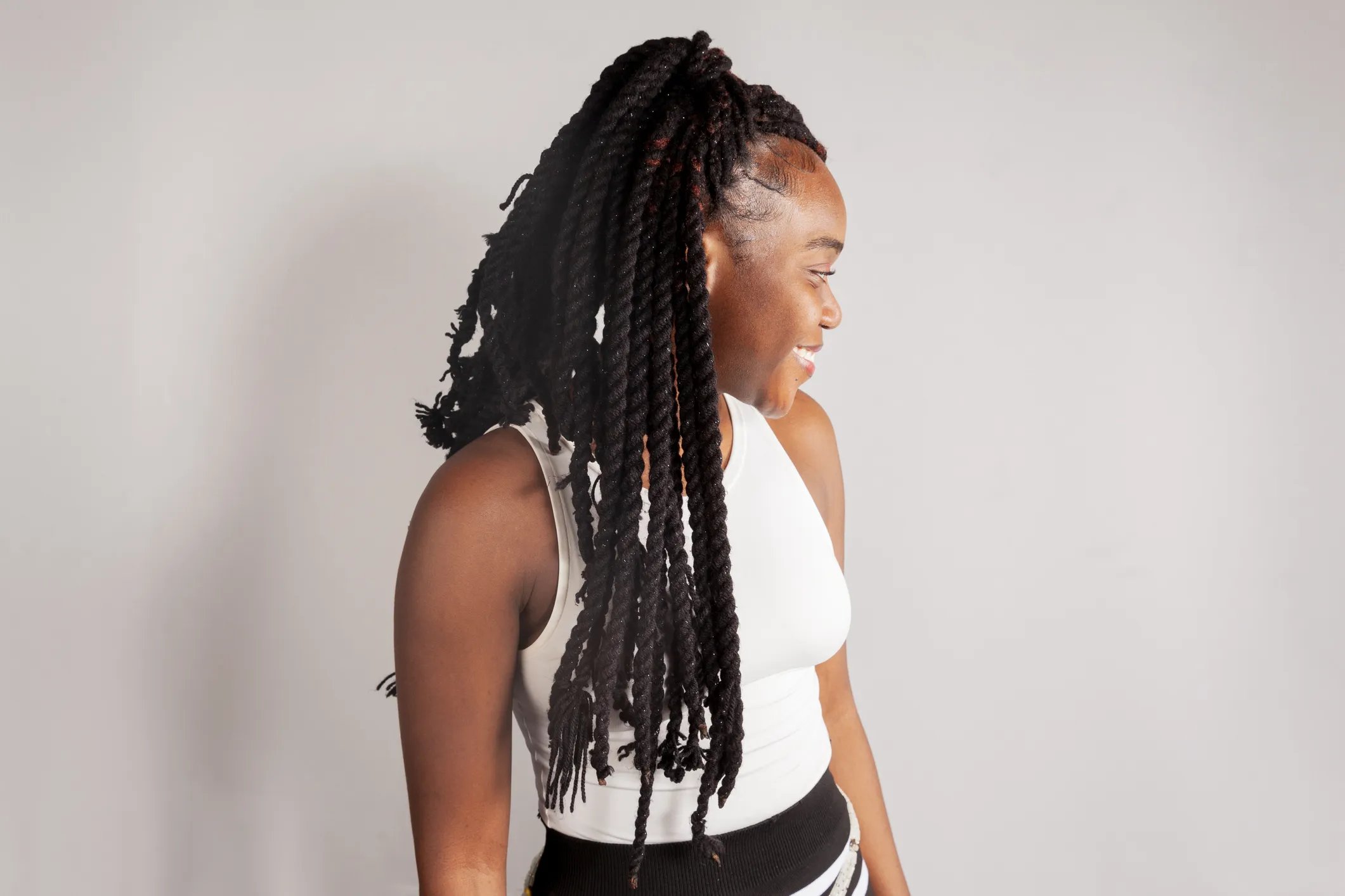 Give Your Hair a Break in the New Year with Goddess Twists