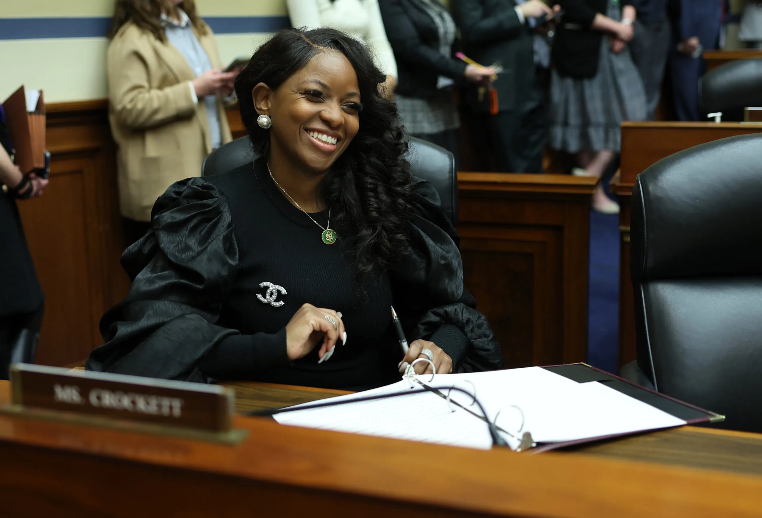 7 Times U.S. Representative Jasmine Crockett Clapped Back on the Congress Floor