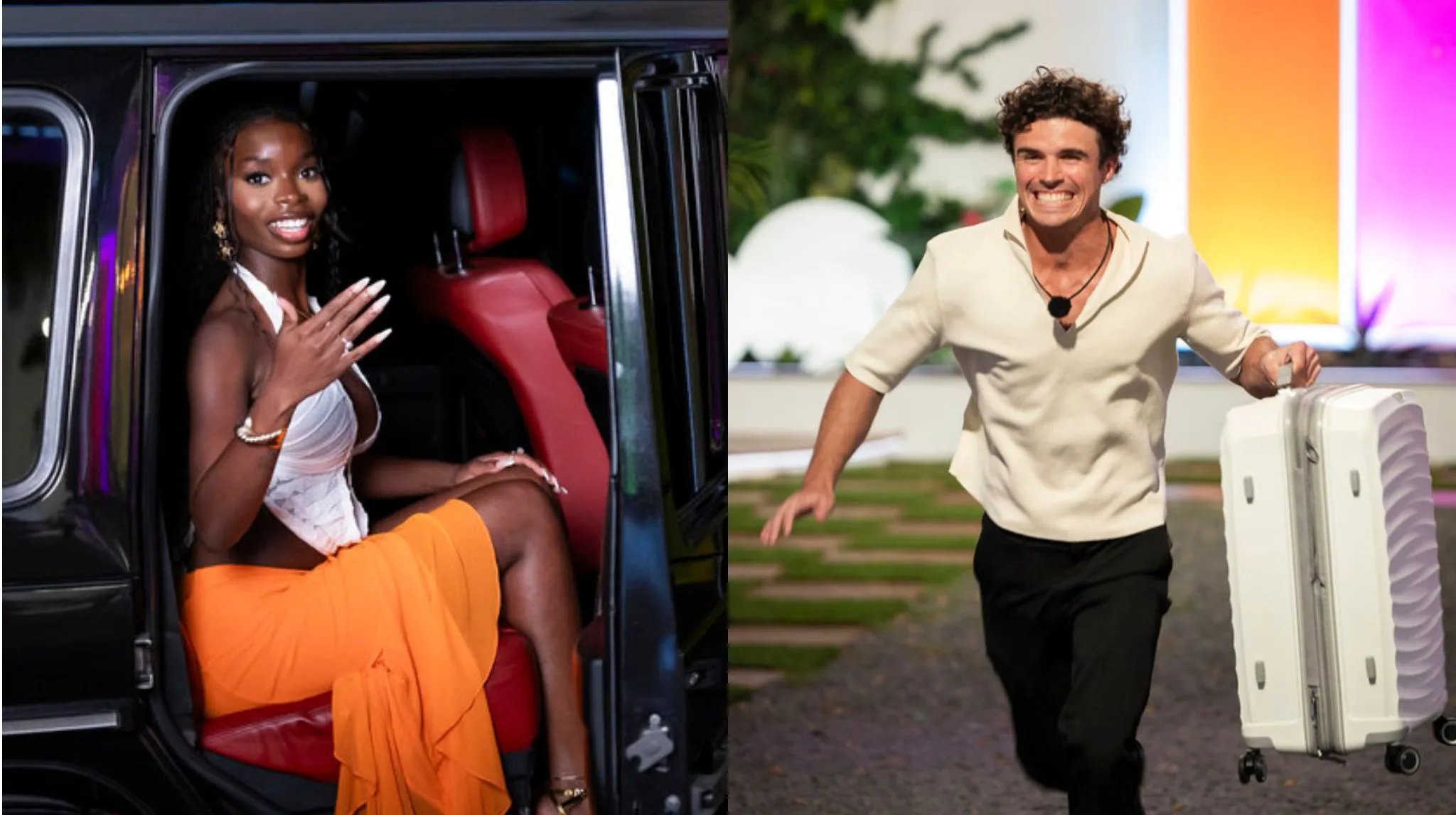 Olandria Carthen and Nic Vansteenberghe