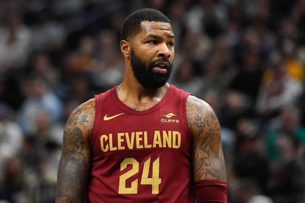 Marcus Morris Sr. of the Cleveland Cavaliers