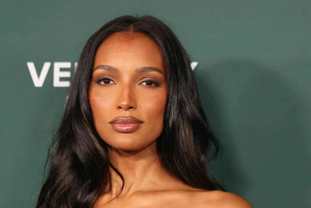 WEST HOLLYWOOD, CALIFORNIA - NOVEMBER 09: Jasmine Tookes attends the 2024 Baby2Baby Gala on November 09, 2024 in West Hollywood, California.