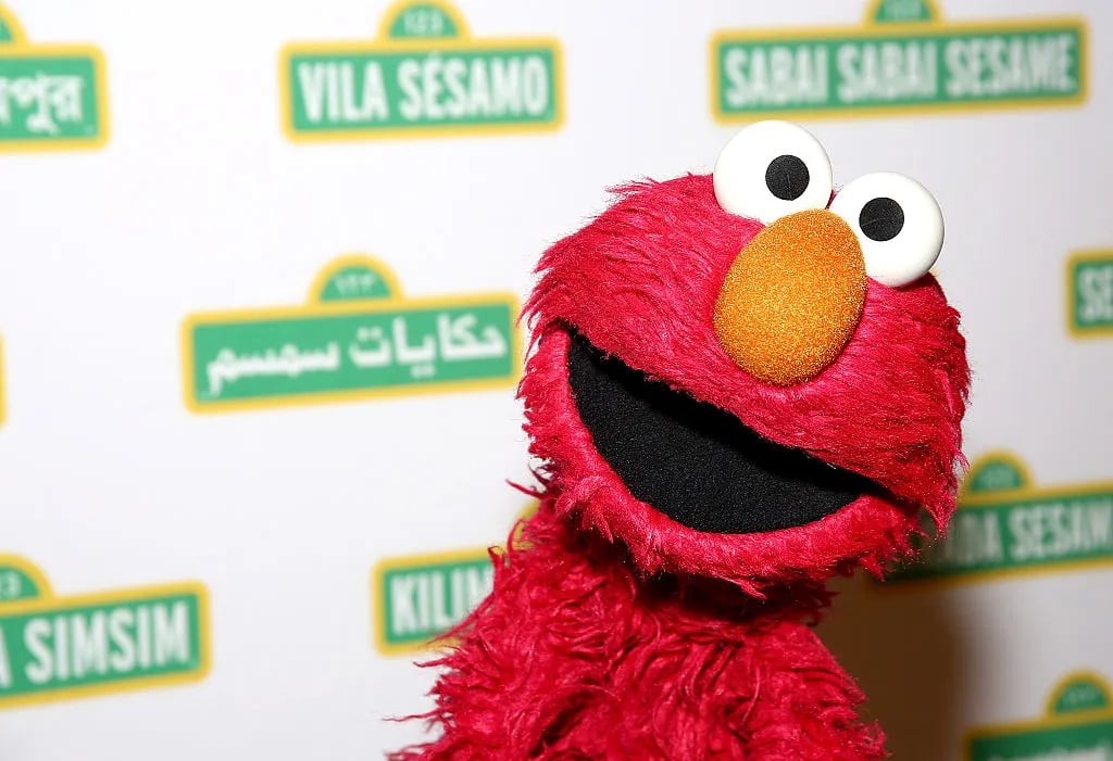 NEW YORK, NY - MAY 27: Sesame Street Muppet 'Elmo' attends the Sesame Workshop's 13th Annual Benefit Gala at Cipriani 42nd Street on May 27, 2015 in New York City.