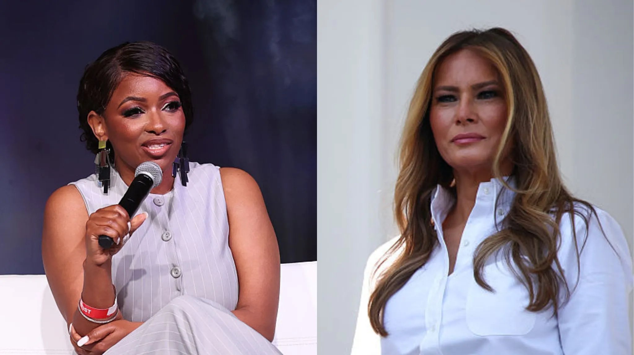 Jasmine Crockett, Melania Trump