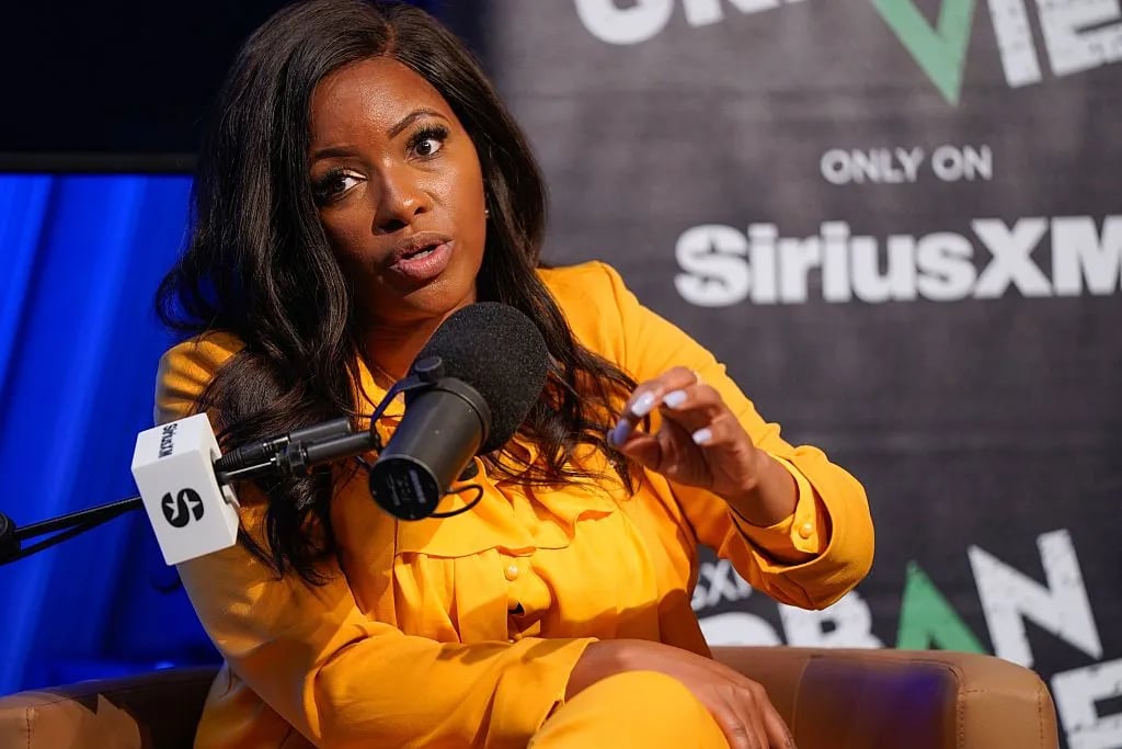 Rep. Jasmine Crockett attends SiriusXM Town