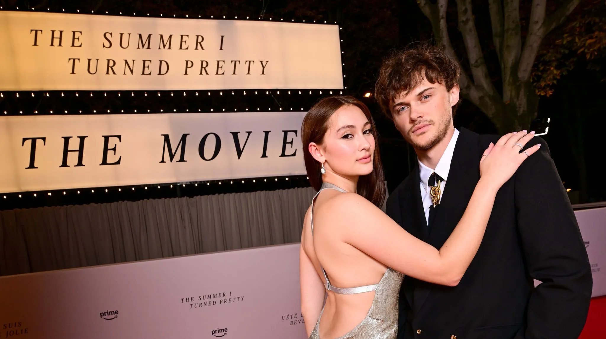 Lola Tung and Christopher Briney