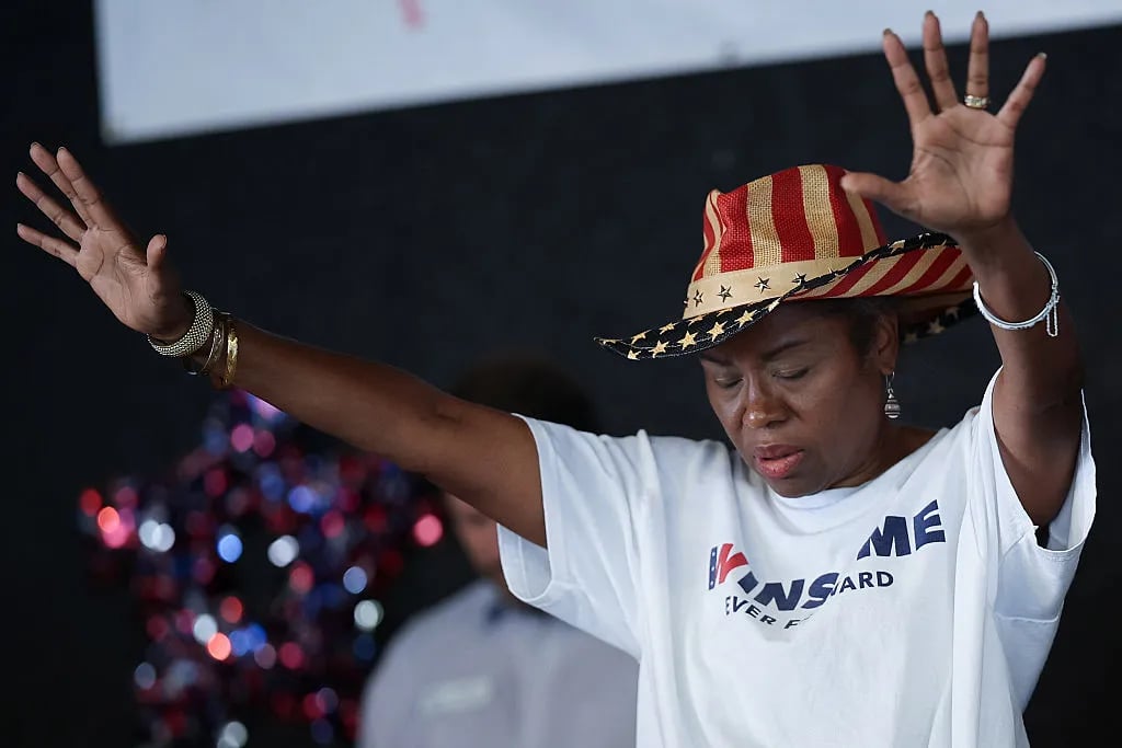 Trump Ignores MAGA Black Woman Running For Governor Of Virginia