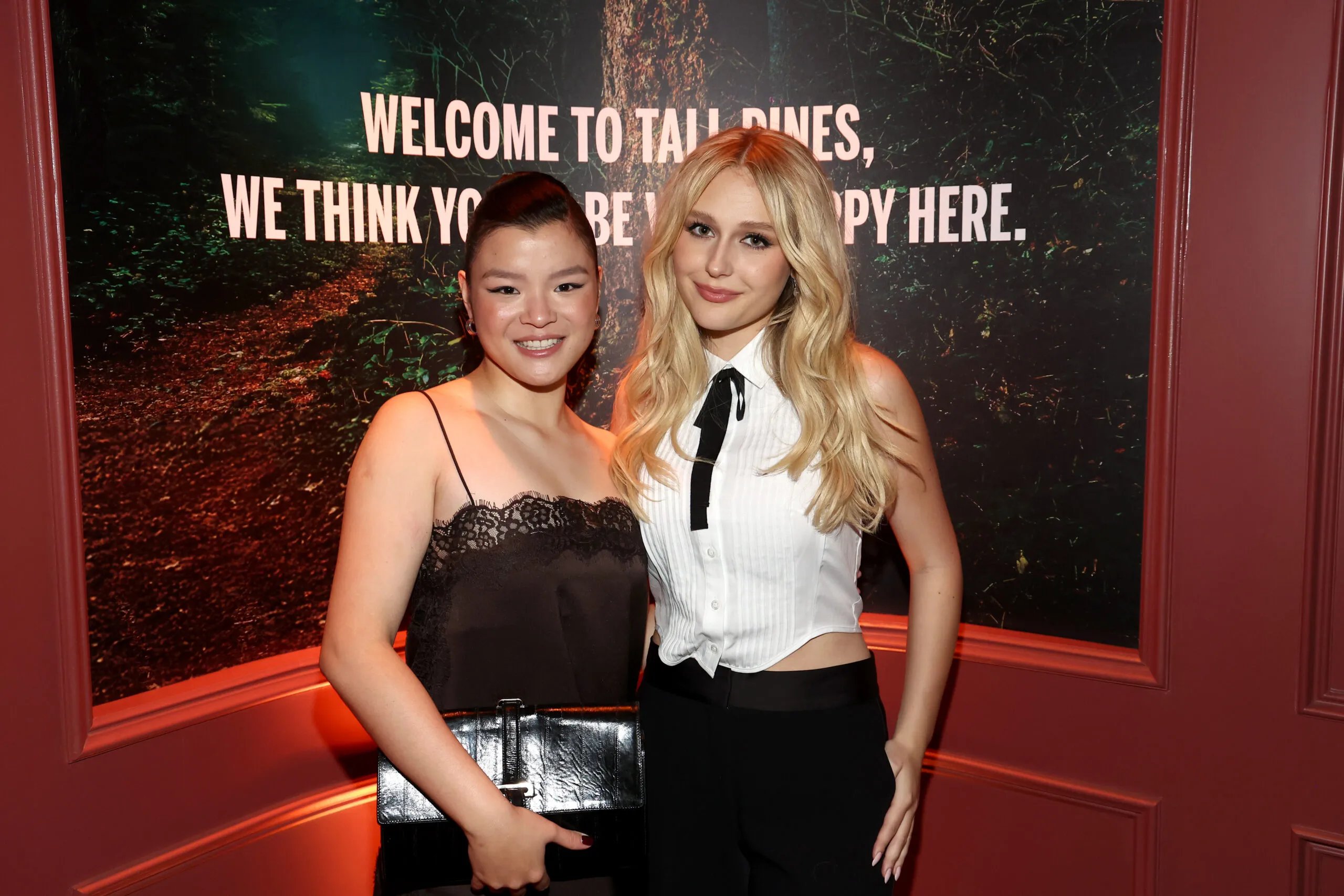 Sydney Topliffe and Alyvia Alyn Lind attend Netflix's "Wayward" world premiere on September 09, 2025 in Toronto, Ontario.