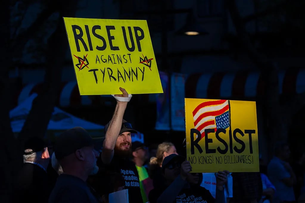 Trump Posts AI Video Of Him 'Dumping S**t' On No Kings Protesters, Drawing Controversy