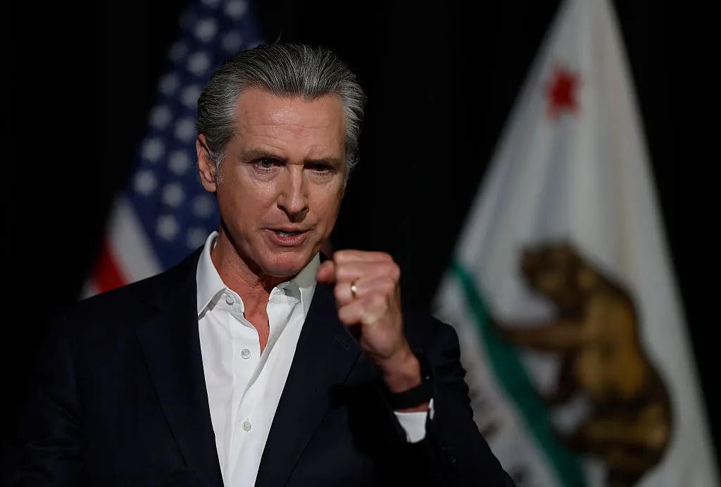 Gavin Newsom Says 'Anti-Woke' Sentiment Is 'Anti-Black': 'Period. Full Stop'