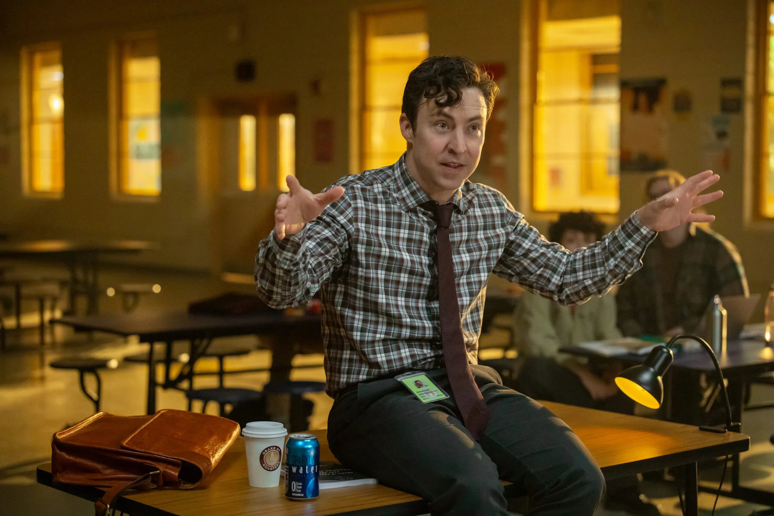 Brian Jordan Alvarez as Evan Marquez in 'English Teacher'