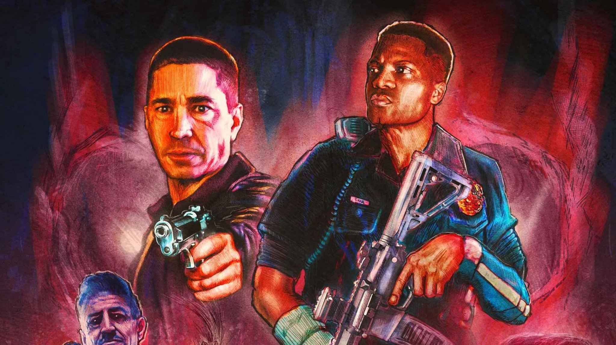 'Night Patrol' Exclusive Poster With Jermaine Fowler, YG, RJ Cyler And More, Revels In '80s Glory
