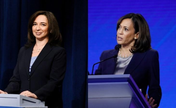 Here's What Kamala Harris Said About Maya Rudolph's 'Saturday Night Live' Impersonation Of Her