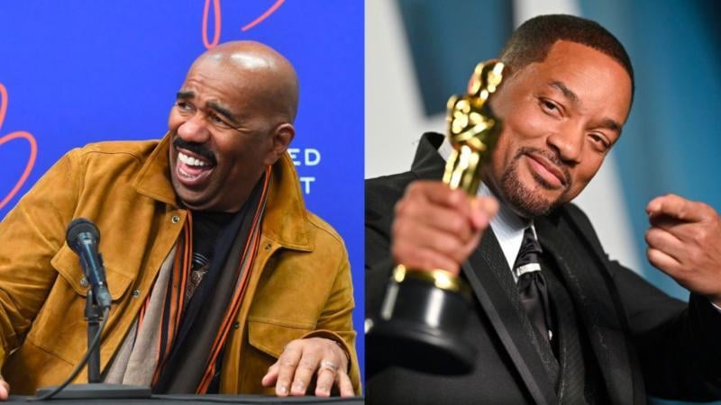 Steve Harvey Says He Lost A Lot Of Respect For Will Smith, Calls His Oscars Slap A 'Punk Move'