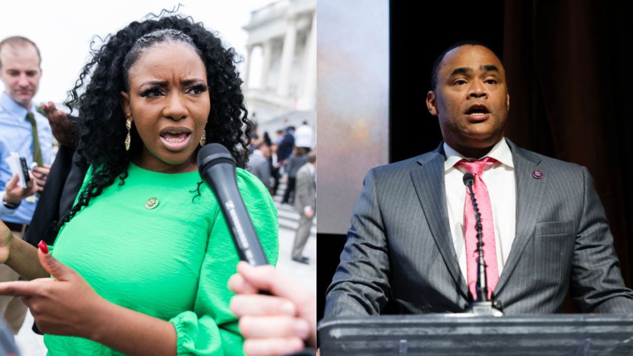 Reps. Jasmine Crockett, Mark Veasey