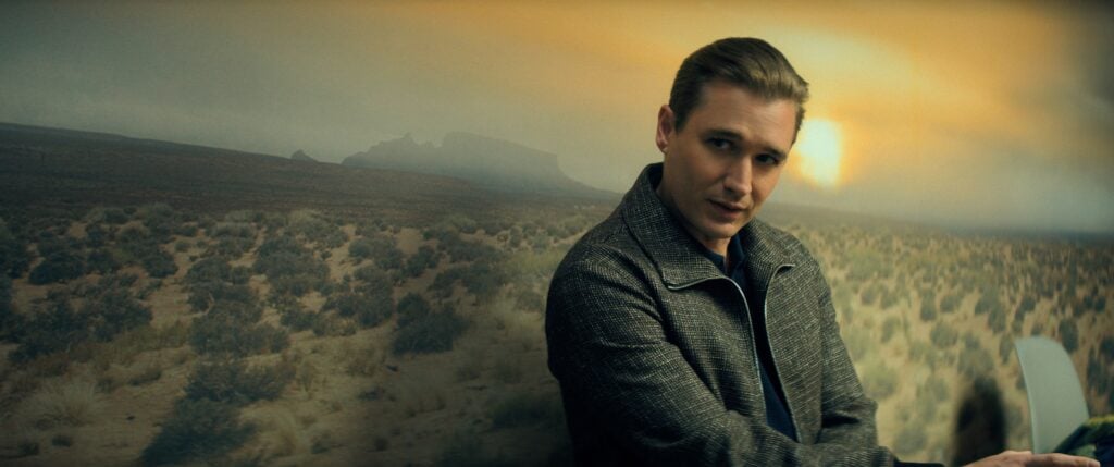 The Boroughs. Seth Numrich as Blaine Shaw in The Boroughs. Cr. Courtesy of Netflix © 2026