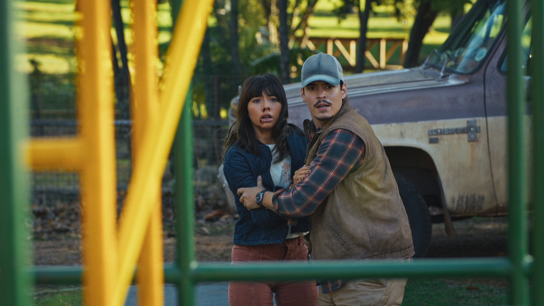 Xochitl Gomez And Aaron Dominguez Star In Trailer For Tubi Horror-Thriller 'Hive'