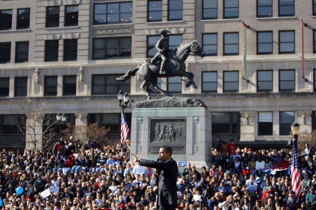 Over $500K Spent By DOJ To Bring Back Statue Of Founding Father And Slaveowner That Was Removed In 2020