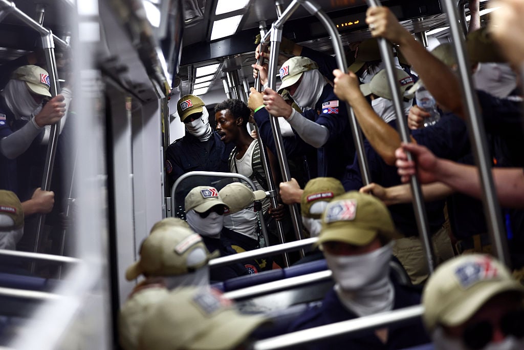 Photos Of Black Passengers Surrounded By White Supremacists On D.C. Metro Go Viral