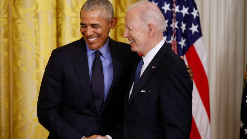 Barack Obama Took A Friendly Jab At Joe Biden During Return To White House