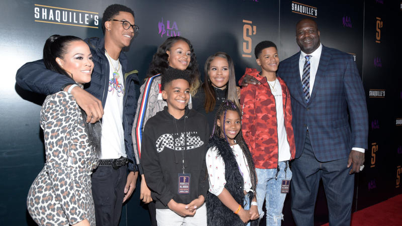 Shaquille O'Neal Says Sons Must Move Out At 18 But Daughters Can Take Their Time