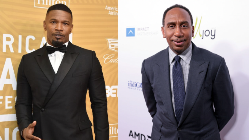 Jaime Foxx Called Out Stephen A. Smith For Trash-Talking Ben Simmons: 'Stop It Bruh, It's Out Of Bounds'