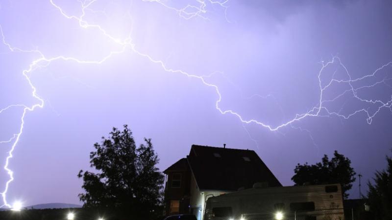 Shocking Video Captures Florida Man Avoiding Being Struck By Lightning