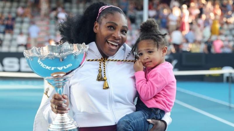 Serena Williams Jokingly Critiques Her Daughter's Tennis Skills
