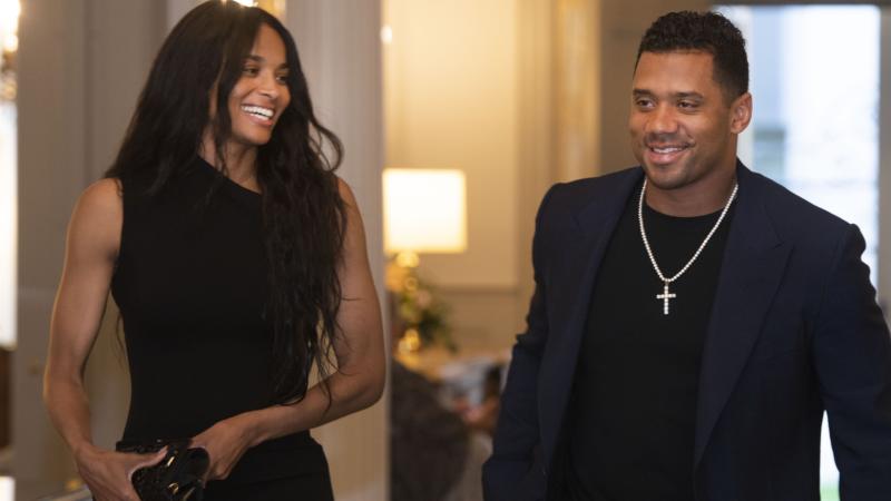 Russell Wilson Delivers Surprise For Ciara, Sends A Message To The Haters: 'Stay Squared Up'