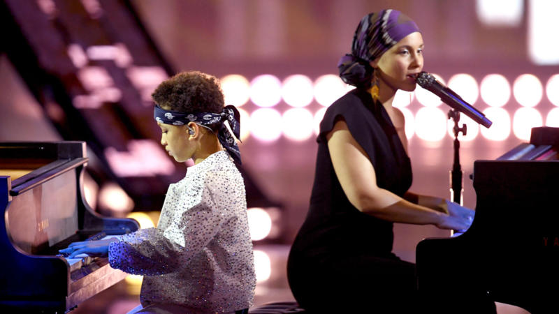 Alicia Keys' Son Egypt Stuns Audience With Impressive Piano Performance