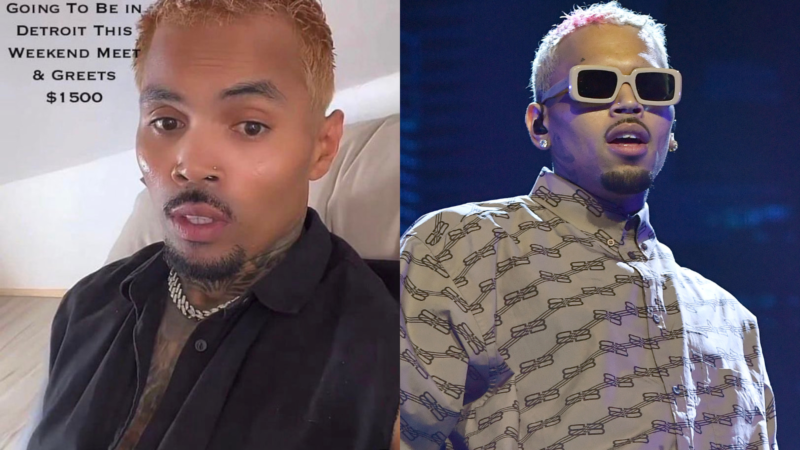 Chris Brown's Doppelgänger Denies That He Charges Fans $1,500 For Meet ...