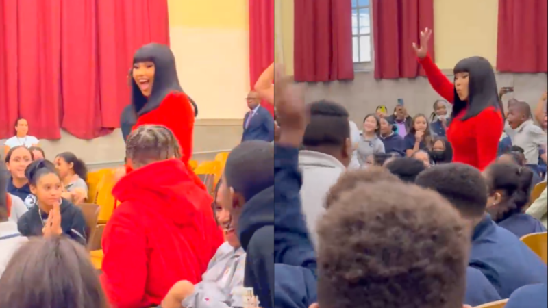 Cardi B Drops $100K Donation On Her Old Bronx Middle School During ...