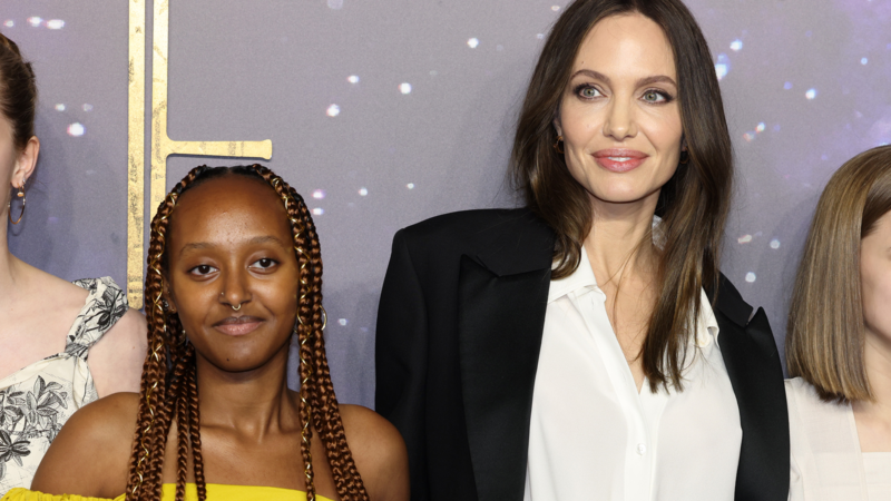 Angelina Jolie Joins Daughter Zahara For Spelman College Homecoming Celebration