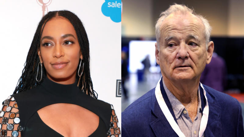 Solange Seemingly Confirms Bill Murray Put His Hands Into Her Afro And Asked If She Was Wearing A Wig During SNL Appearance - Blavity