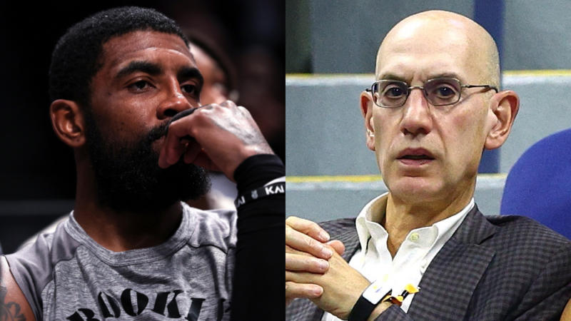 Kyrie Irving Meets With NBA Commissioner Adam Silver Amid Antisemitic Film Controversy