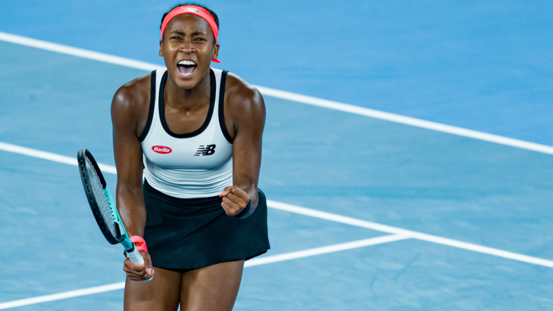 Coco Gauff Secures Her 100th WTA Tour Victory With Win Over Emma Raducanu