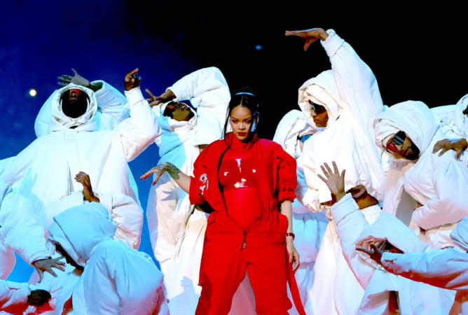 Rihanna Takes To The Air And Dazzles With Setlist Of Hits For Super Bowl Halftime Show Performance