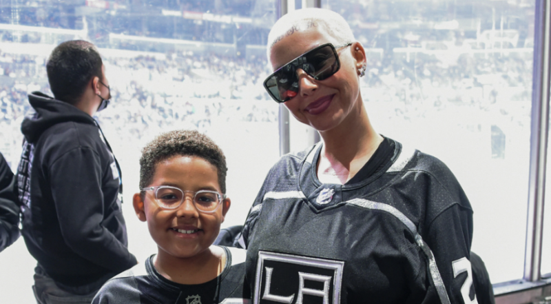 Amber Rose Explains Why She Desensitized Her Year Old Son To Stripping Periods And Her