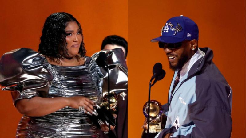 Lizzo Wins Record Of The Year And Thanks Beyoncé In Searing Speech, Kendrick Lamar Nearly Sweeps Rap Categories