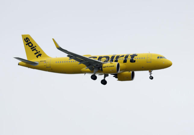 Spirit Airlines Flight Makes Emergency Landing After A Fire Breaks Out, 10 Hospitalized