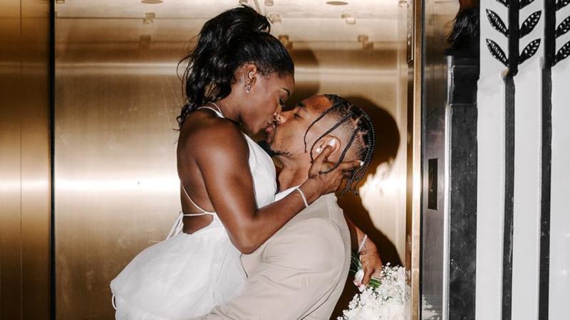 Simone Biles Owens Says Haters Criticizing Her Wedding Hairstyle Can ‘Keep Complaining’ Simone Biles Owens Says Haters Criticizing Her Wedding Hairstyle Can ‘Keep Complaining’