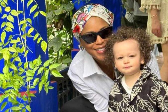 Eve And Her 14-Month-Old Son Wilde Have 'Family Time' In Photos From