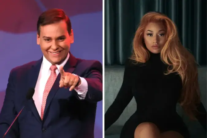 Controversial Rep. George Santos Introduces Vaccine Bill Named After Nicki Minaj