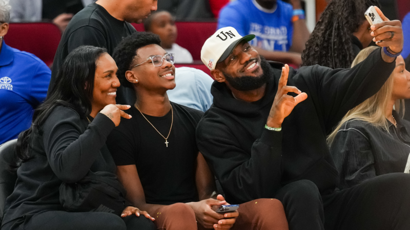 LeBron James Reacts To Son Bryce's Viral New Highlight Reel: 'Maximus On The Rise'