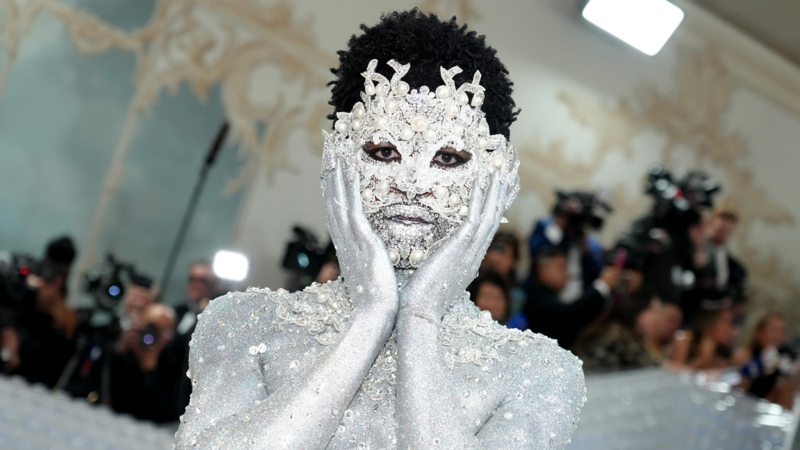 Lil Nas X's Met Gala Sparkling Cat Look Took Over 10 Hours To Create