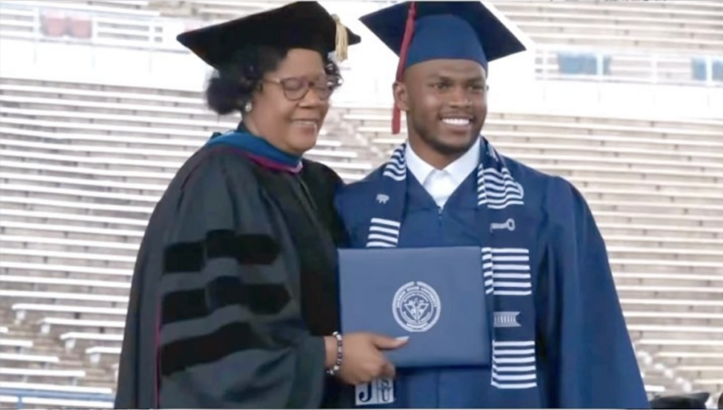 Shilo Sanders Receives Undergraduate Degree From Jackson State - Blavity