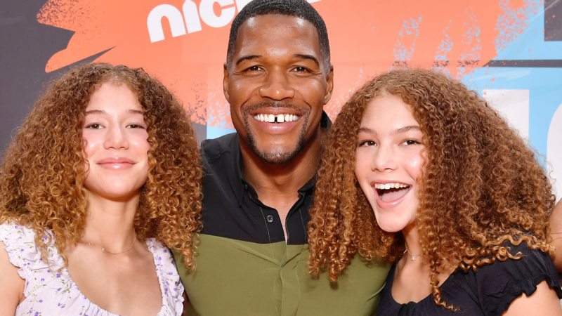 'Girl Dad' Michael Strahan Celebrates Twin Daughter's Graduation From High School