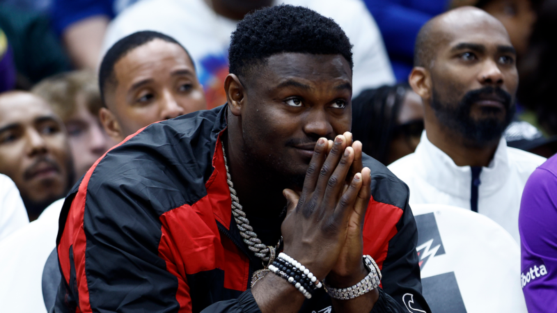 Zion Williamson And GF Ahkeema Learn They're Expecting A Baby Girl In Firework Gender Reveal