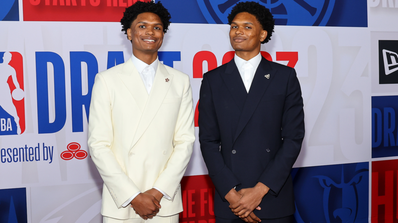 Twins Amen And Ausar Thompson Make History During 2023 NBA Draft