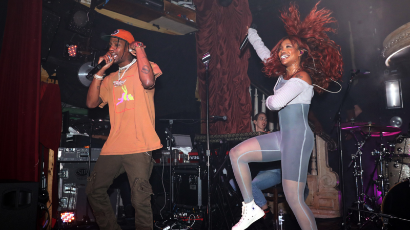 Fans Suspect Travis Scott And SZA Are Dating Following Flirty Concert Performance