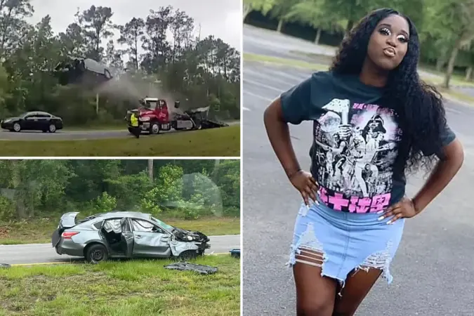 Florida Woman Speaks Out After Car Flies 120 Feet In Air In Viral